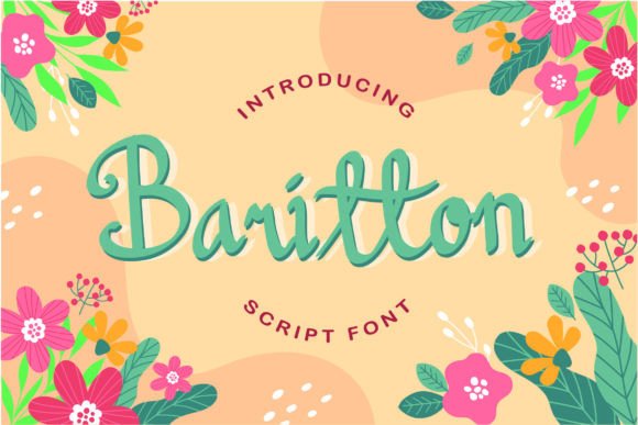 Barriton Font Review: A Playful Typeface for Web Headers