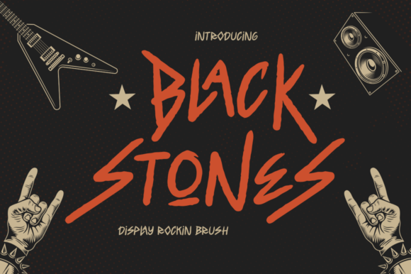 Black Stones Font Review: A Rock-Inspired Typeface for Web Design