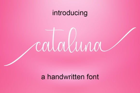 Cataluna: The Handwritten Font for Scroll-Stopping Branding