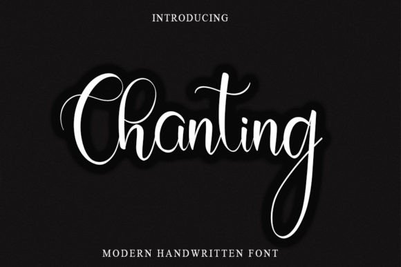 Chanting: A Handwritten Font for Authentic Branding