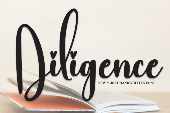 Diligence: A Handwritten Font for Makers and Sellers