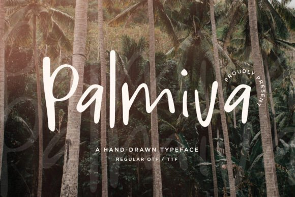 Elevate Your Web Design with the Palmiva Typeface