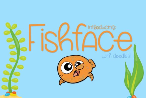 Fish Face: A Whimsical Handwritten Font for Web Design