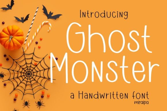 Ghost Monster: A Friendly Handwritten Font for Web Design