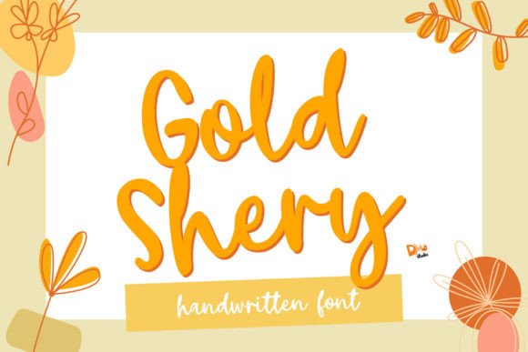 Gold Shery: A Handwritten Typeface for Editorial Charm