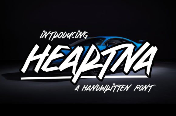 Heartna Font: A Bold Script for Handmade Brands