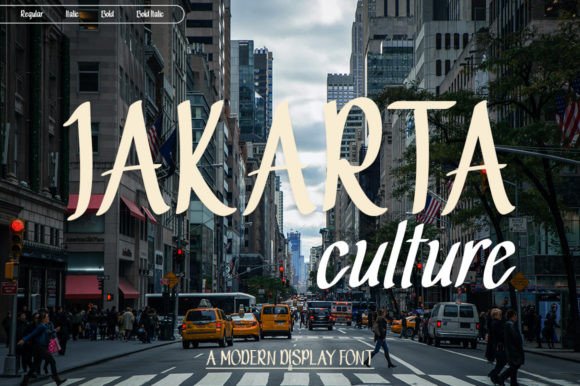 Jakarta Culture: The Display Font for Scroll-Stopping Brand Visuals