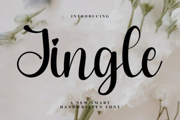 Jingle Font: A Handwritten Typeface for Editorial Design