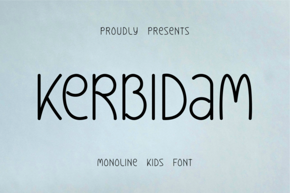 Kerbidam Font: A Friendly Typeface for Small Business Branding
