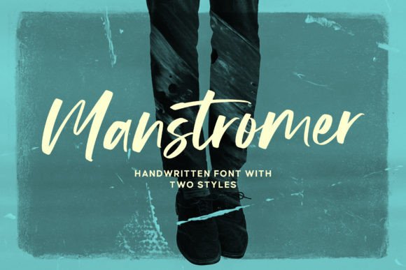 Manstromer Font Review: A Dynamic Typeface for Bold Branding