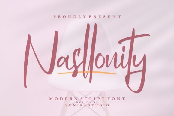 Nasllonity: The Handwritten Font That Elevates Small Brands