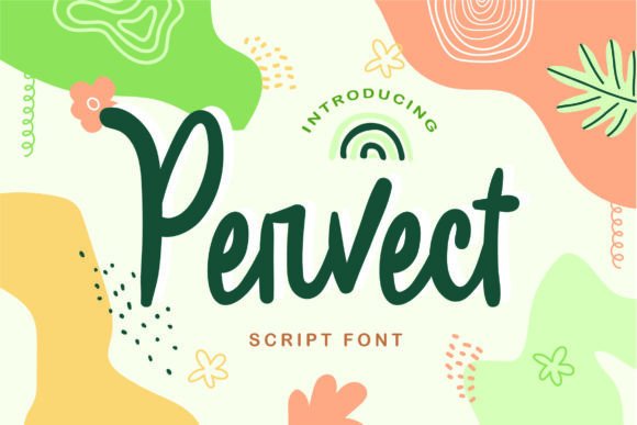 Pervect: A Handwritten Typeface for Editorial Elegance