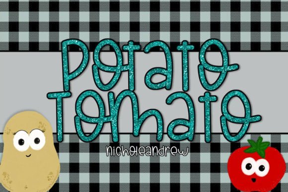 Potato Tomato: A Quirky Handwritten Font for Editorial Design