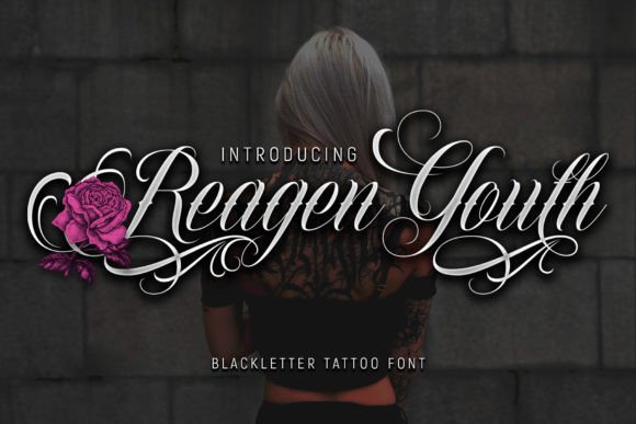 Reagen Youth: A Modern Blackletter Typeface for Editorial Design