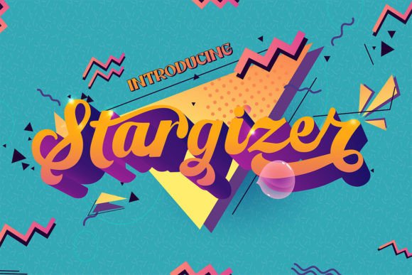 Stargizer Font Review: A Retro Handwritten Typeface for Bold Brands