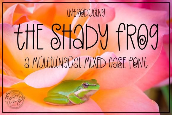 The Shady Frog: A Handwritten Font for Authentic Branding
