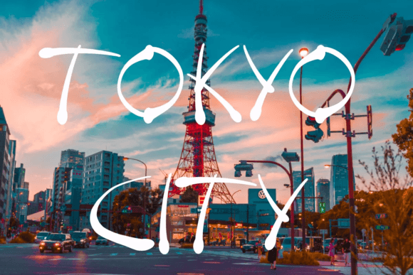 Tokyo City: The Handwritten Font for Makers